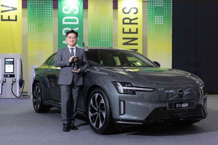 볼보 전기 플래그십 ES90, 자동차 기자단이 뽑은 ‘올해의 미디어 픽 EV’ 선정