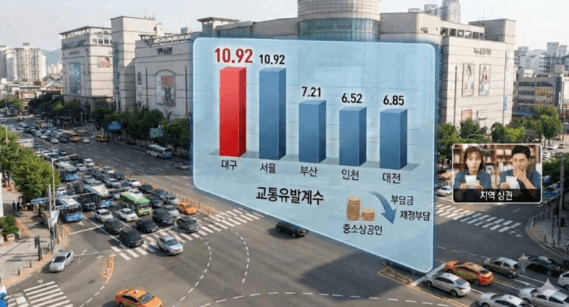 10년째 제자리인 대구 교통유발계수, 고병수 의원 현실화 촉구