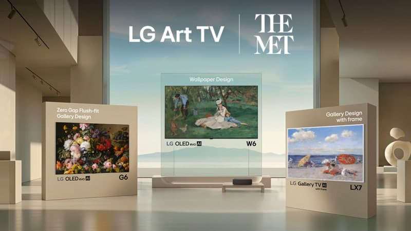 LG전자, 美 메트로폴리탄 미술관 명화 100여 점 TV로 감상한다