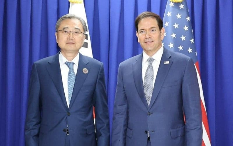 조현 외교장관-루비오 미 국무장관 통화…한반도 평화와 북핵 해결 위한 긴밀 공조