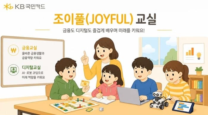 KB국민카드, 청소년 금융·디지털 교육으로 미래세대 역량 강화 지원