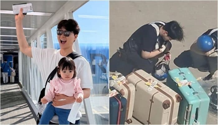 방송인 박수홍 가족, 괌행 항공기 탑승 번복 논란으로 출발 1시간 지연