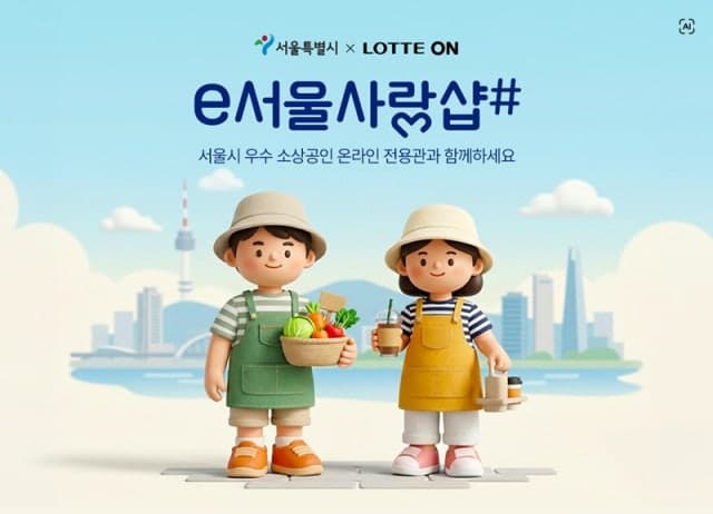롯데온, 서울시와 손잡고 소상공인 2천 곳 온라인 판로 지원