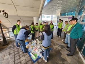 강남구 '웰쓰' 캠페인 6개월, 생활쓰레기 1052t 줄고 재활용은 늘었다