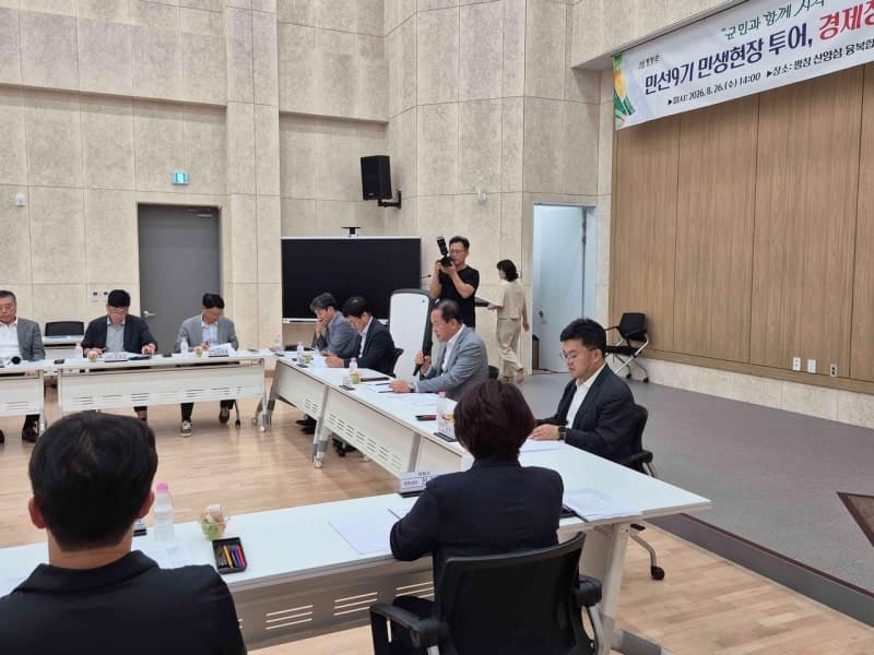 심재국 평창군수, 민선 9기 ‘민생현장투어’로 지역경제 현장 목소리 청취