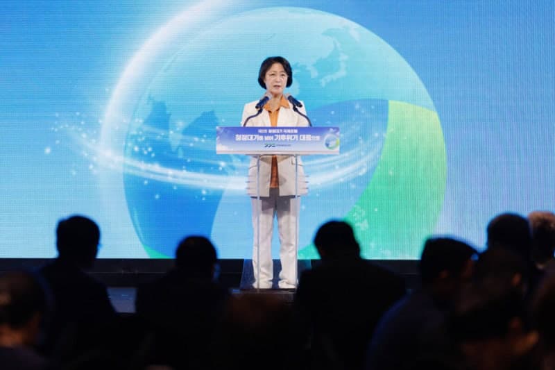 추미애 경기도지사 "기후위기는 불평등 문제… 경기도가 기후정의 선도한다"
