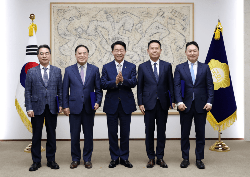 조정식 국회의장, 고삼석 등 민간 전문가 4인 자문관 위촉