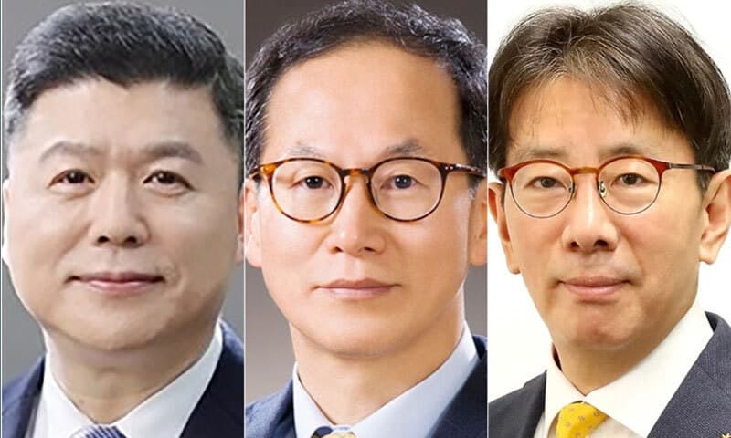 KB금융 차기 회장 3파전… 양종희·이재근·권광석 최종 후보