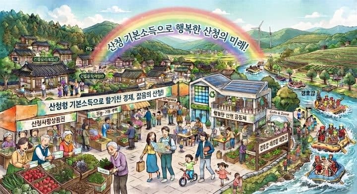 산청군, 10월부터 '산청형 기본소득' 자체 시범사업 추진