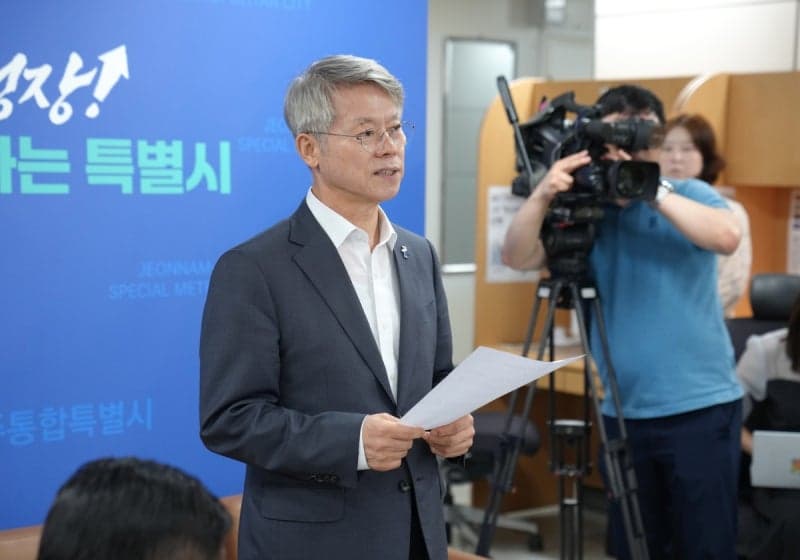 민형배 시장 "국립의대 후보 대학 직접 결정…정치적 책임도 지겠다"