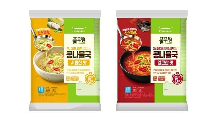 풀무원, 5분 완성 '콩나물국 요리키트' 출시…나물 간편식 시장 공략