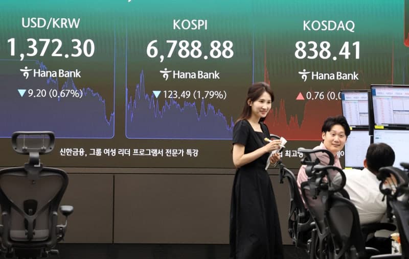 원·달러 환율 1372.5원 마감…13개월 만에 최저치 기록