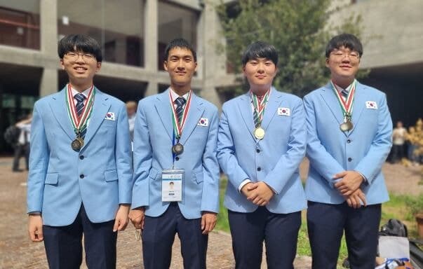 국제지구과학올림피아드 한국 대표단 4명 전원 메달 쾌거
