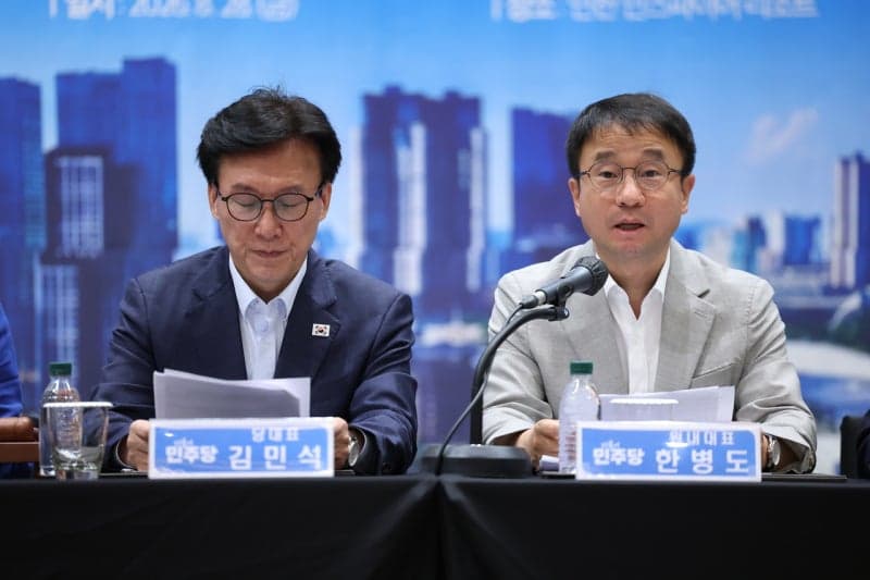 한병도 "국민의힘, 연찬회서 악담만…민생 위해 일하라"