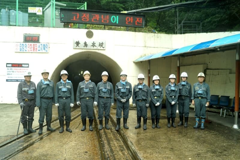 국내 마지막 탄광 찾은 서울성모병원, 전공의 대상 진폐증 현장 수련