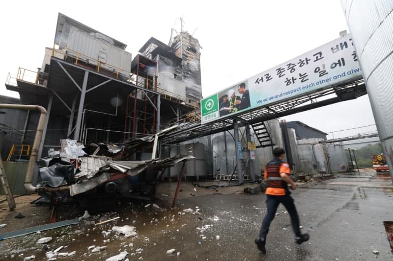 천안 대원산업 공장 폭발·화재로 3명 사망…사고 직전 밸브 점검 진술 확보