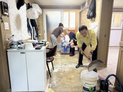 익산시, 주말 집중호우 침수 피해 현장 점검…최정호 시장 "신속 복구 총력"
