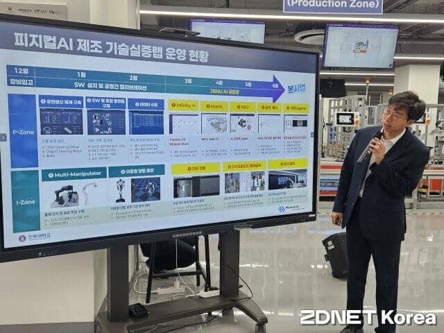 전북대, 7천억 투입해 AI가 지휘하는 무인공장 시대 연다