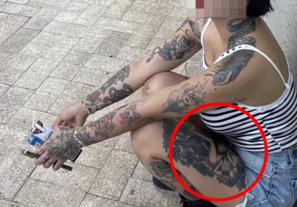 해동용궁사 법당 출입 거부당한 문신 여성…종교시설 예절 논란