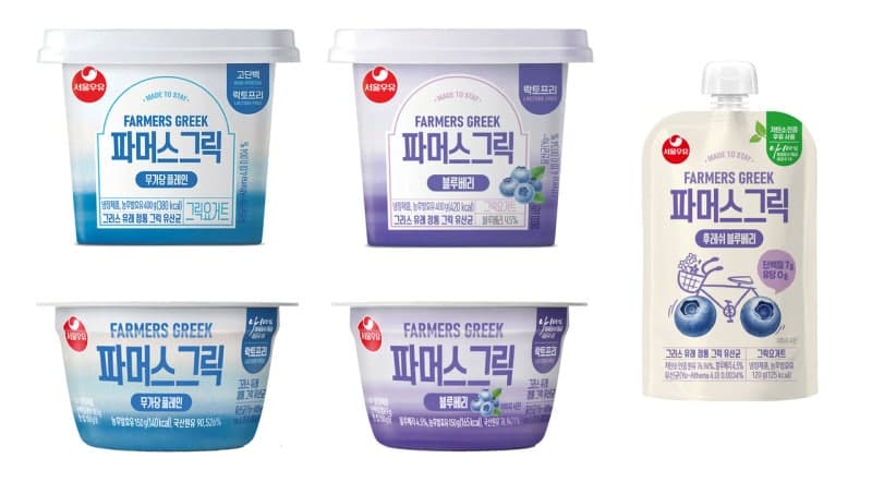 서울우유 '파머스그릭', 출시 3개월 만에 누적 판매량 100만 개 돌파