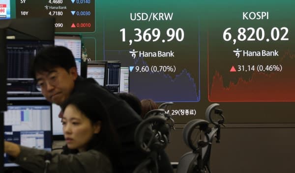 원·달러 환율 13개월 만에 1360원대 진입…엔화도 25개월 만에 최저