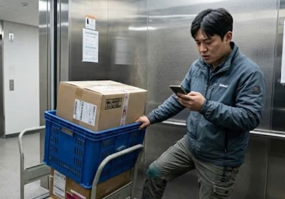 최고급 승강기 흠집 내면 2100만원…택배기사에 엄포 놓은 아파트