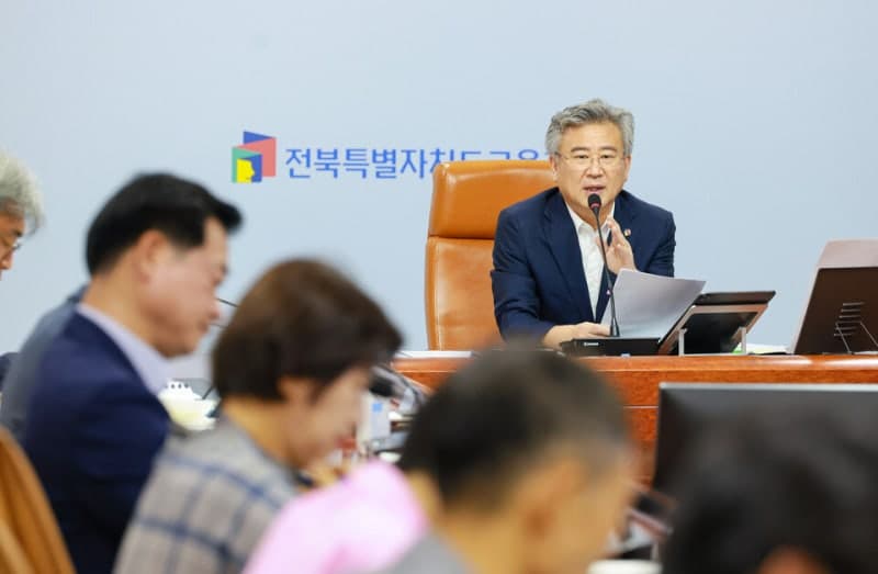 천호성 전북교육감 "도의회는 중요한 파트너"…예산 갈등 진화 나서