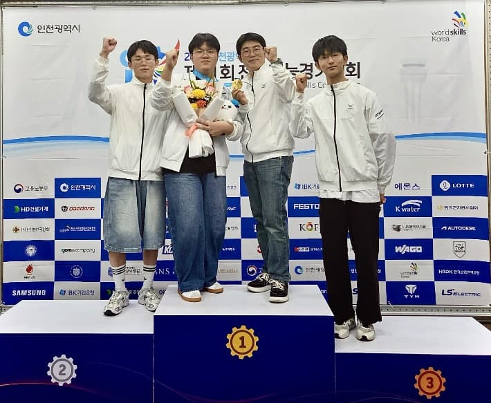 전남광주 기능인재, 제61회 전국기능경기대회서 빛났다