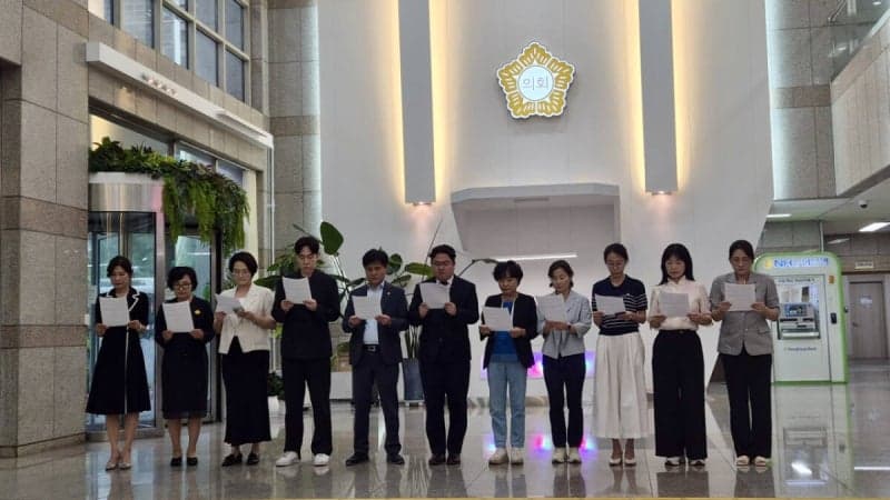 법원, 안양시의회 의장 선임 의결 집행정지…음경택 의장 직무 정지