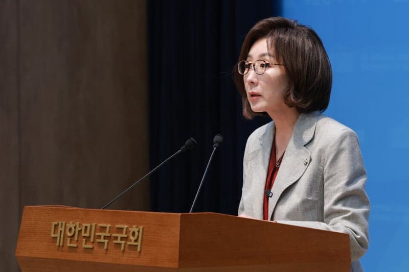 나경원 "용혜인은 미끼일 뿐, 본질은 김승원 법무부 장관 지명"