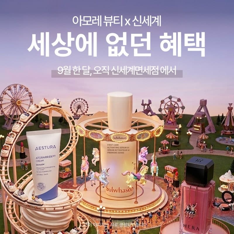 신세계면세점, 업계 최초 아모레퍼시픽 '뷰티포인트' 온라인몰 연동