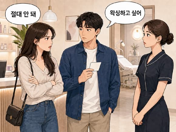 여성 왁서만 고집하는 남자친구와 갈등 겪는 20대 여성 사연