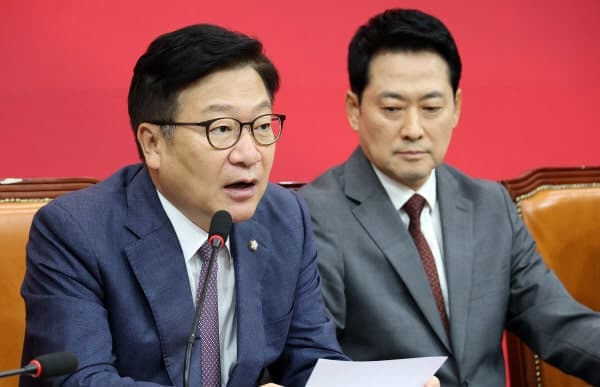 정점식 국민의힘 원내대표, 행안부 장관 만나 "통영 전역 특별재난지역 지정해야"