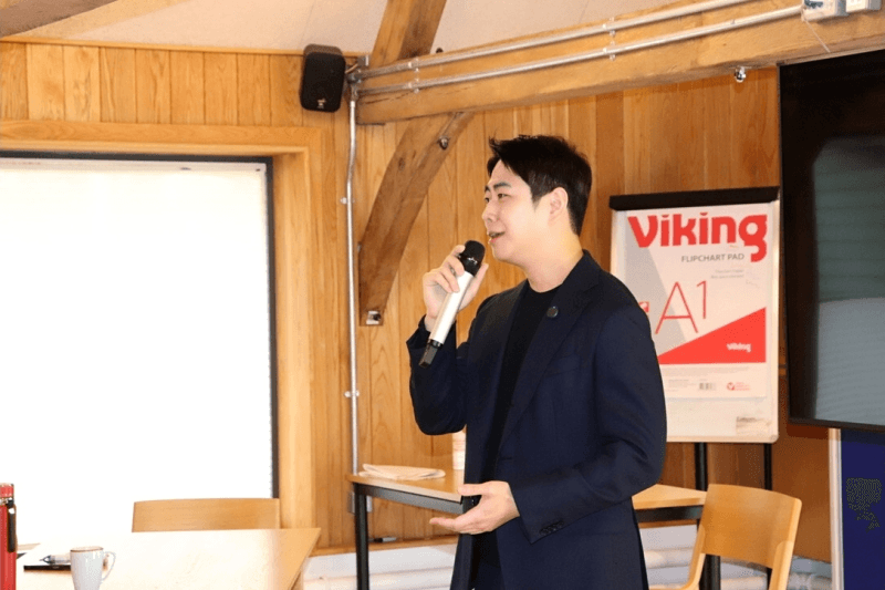 에데나 이욱 대표, KBW 2026서 기관용 디지털자산 정산 기술 'EID' 발표