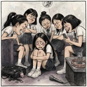 험담했다며 노래방서 3시간 집단폭행한 중학생 11명 무더기 송치