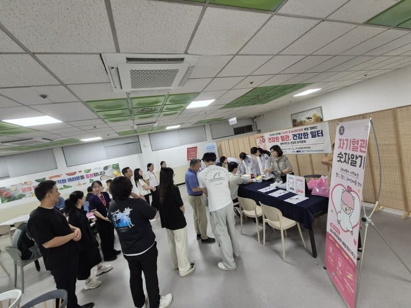 상록골프앤리조트, 3년째 ‘레드서클 캠페인’으로 임직원 혈관 건강 챙긴다