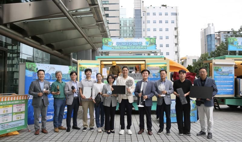 GS리테일, 자원순환의 날 맞아 폐전자제품 1000여 점 수거 캠페인 성료