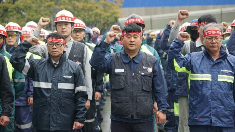 영업익 30% 성과 공유 요구… HD현대중공업 노조 4년 연속 부분파업 돌입