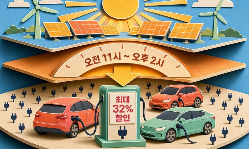가을철 주말·공휴일 낮 시간대 전기차 충전요금 최대 32% 할인