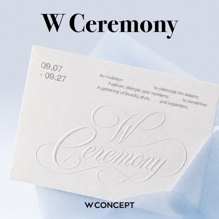 W컨셉, 가을 결혼 성수기 맞아 'W세레모니' 기획전 개최