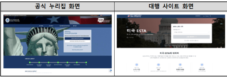 "공식 누리집인 줄 알았는데 수수료 30배"…전자여행허가 대행 사이트 주의보