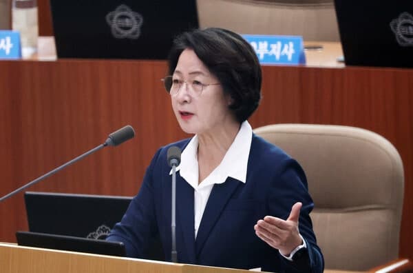 추미애 경기도지사 "재정위기는 구조적 문제"…김동연 전 지사 책임론 제기