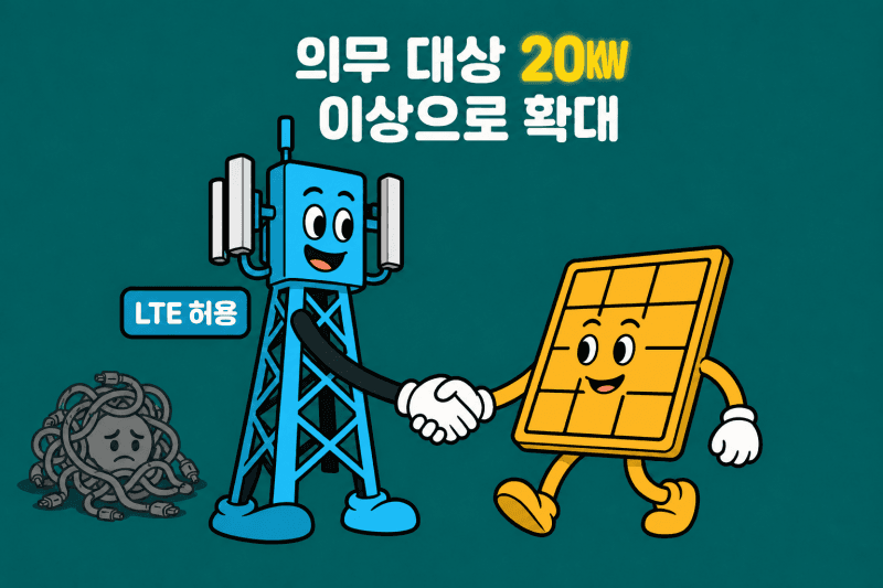 재생에너지 20kW 이상 태양광·풍력 원격제어 의무화…전력망 안정화 강화