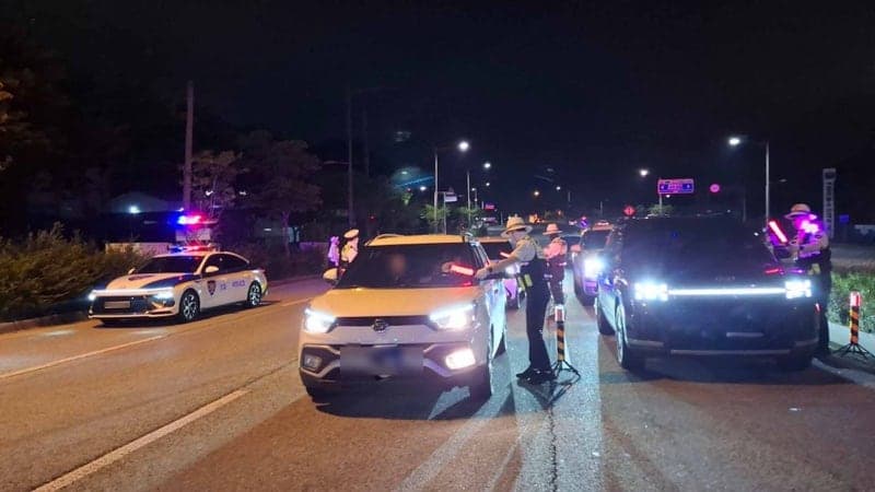 전북경찰, 여름 휴가철 음주운전 551명 적발…사고 16% 감소하고 사망자 '0명'