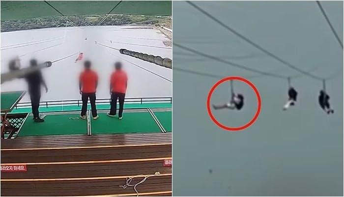 여수 해상 짚라인 멈춰 초등생 1시간 공포…업체는 "119보다 우리가 빨라"