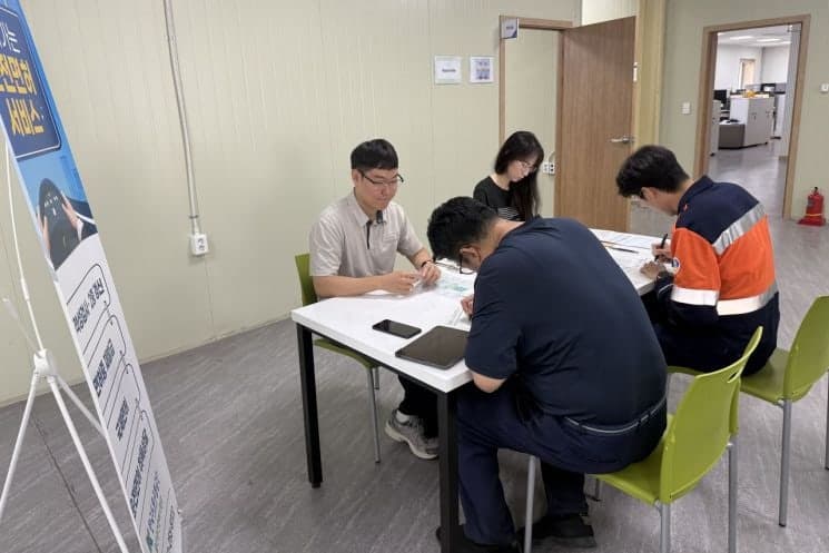 고려아연 온산제련소, 임직원 위한 ‘찾아가는 운전면허 민원 서비스’ 운영