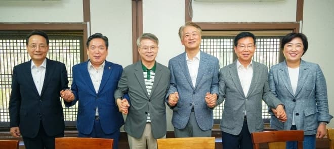 "통합했는데 재정은 다르다"…광주 5개 구청장, 교부율 상향 요구