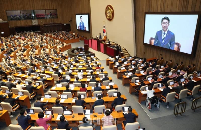 제22대 국회 정기국회 개막, 인사청문회와 예산안 두고 여야 격돌