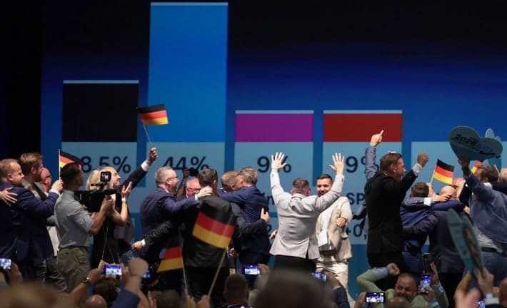 독일 극우 AfD, 작센안할트 주의회 선거서 44.6% 득표하며 제1당 등극