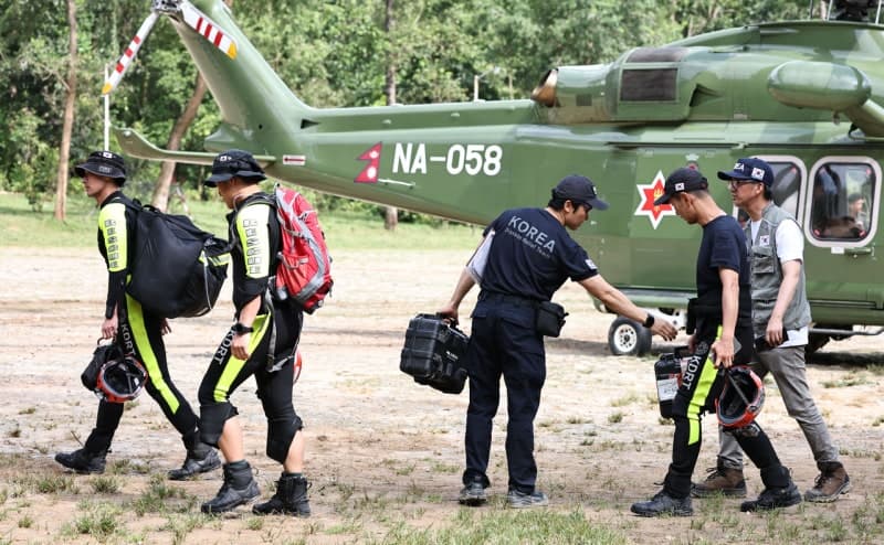 네팔 홍수 실종 한국인 9명 수색 난항…네팔군 도보 접근 불허